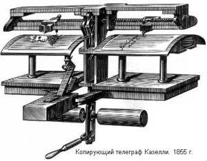 Копирующий телеграф Казелли, 1885г. [20kb]